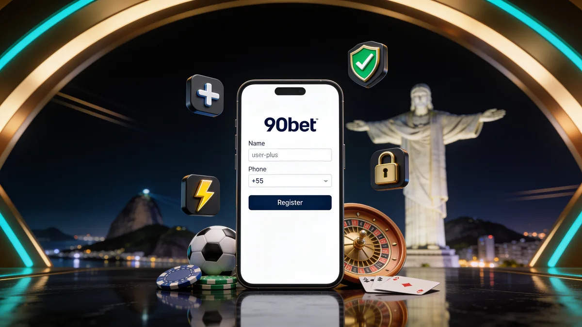 Como se cadastrar pelo celular na 90bet para jogadores no Brasil